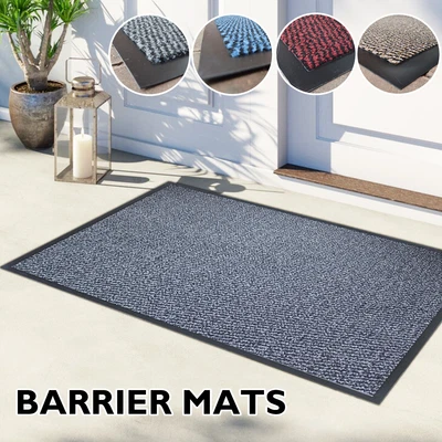 £12 • Buy Door Mat Rubber Back Non Slip Barrier Mat Kitchen Hallway Floor Mats Runner Rug