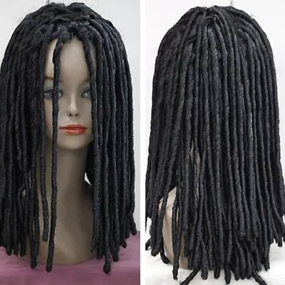Cosplay Rasta Style Wig Roll Curls Hair African Dreadlocks Long Hair Accessory • $21.90