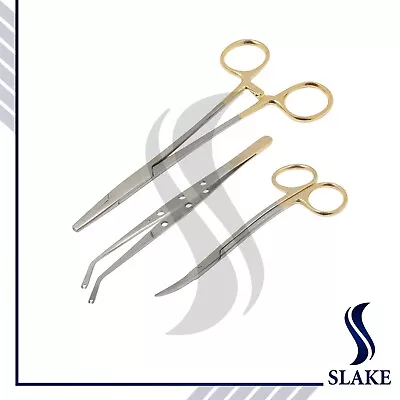 SLAKE Mayo Hegar Needle Holder Suture Corn Plier Goldman Fox Scissor Dental CE • $16