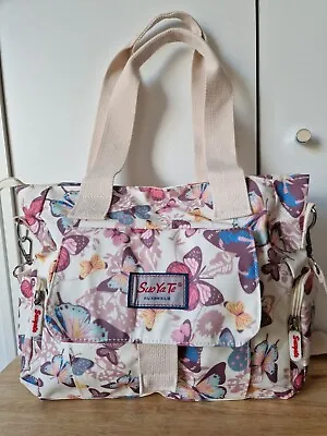 Suoyate Ladies Bag 90' Y2k Style  Crossbody Handbag  Butterflies Print Everyday  • £21