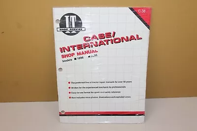 NEW I&T Shop Service Manual Case-International C-38 (loc:C) Models 1896 2096 • $19.95