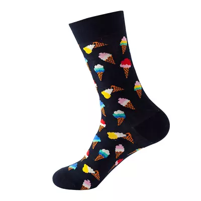 Pair Men's And Women's Premium Combed Cotton Fashion Funky Design Dress Socks • $3.99