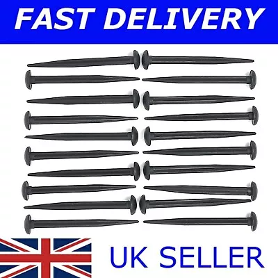 £8.99 • Buy NEW 20 Groundsheet Mushroom Tent Pegs 12CM Camping Awning Guyline Guy Rope