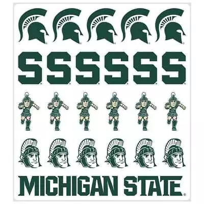 Michigan State Spartans Multi-Purpose Vinyl Sticker Sheet • $7.95