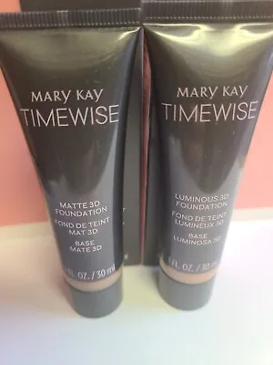 DISCONTINUED Mary Kay Timewise 3D Foundation! You Choose! Free Ship! • $12.99