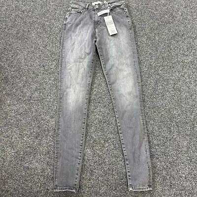 Monkeegenes Mens Grey Jeans Size W28 (REFA4-3) • £29.99