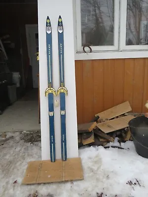 Vintage  Wooden   Ski Size   55`` Long  Chalet Decor  Nice   ( 7363 • $29.99