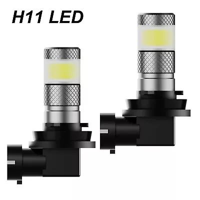 NOVSIGHT COB LED Kit H11 H8 H9 6500K White Fog Light Bulbs Bright 9-30V 3600LM • $22.99