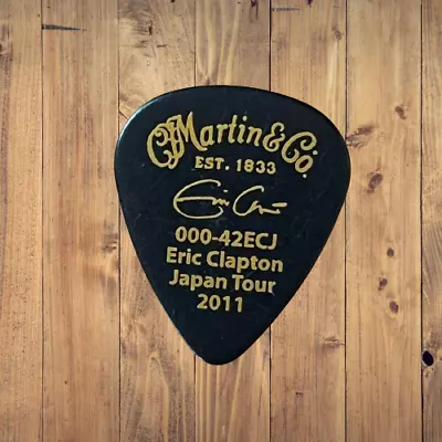 Eric Clapton Japan Tour 2011 Original Guitar Pick 1pcs Martin Limited Rare F/S • $55.99