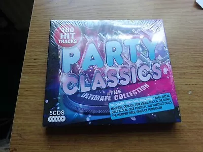 Party Classics - Various Artists - 5 X Cds (2013) Brand New - Free Uk Posting • £4.95