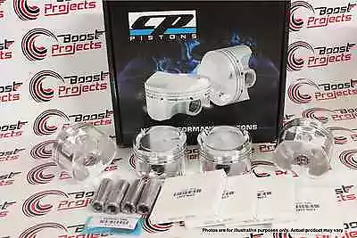 CP Forged Pistons For VW Audi TFSI 2.0L STD Bore 82.5mm/9.5:1 CR/21mm Pin SC7640 • $885.15