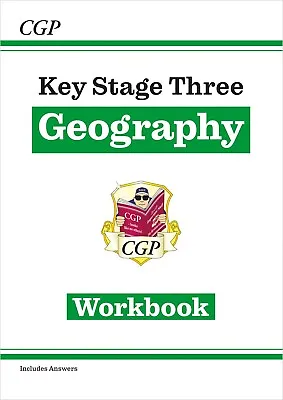 New KS3 Years 7-9 Geography Workbook With Answers Key Stages 3 Cgp 2023 • £8.99