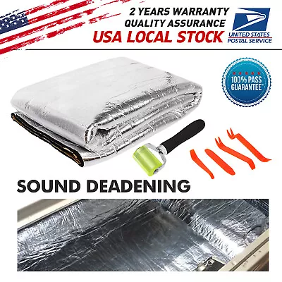 39''x95'' Thermal Sound Deadener Car Heat Shield Insulation Noise Reduce Mat US* • $37.69