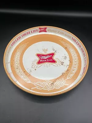 Vintage Miller High Life Beer Serving Tray Enjoy Life With Miller High Life • $27.95