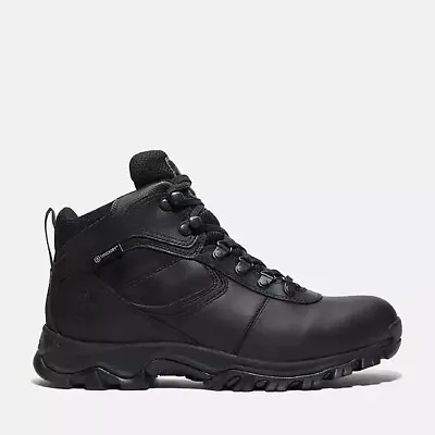 Timberland Men's Mt. Maddsen Waterproof Mid Hiking Boots ( New In Box) - Black • $60