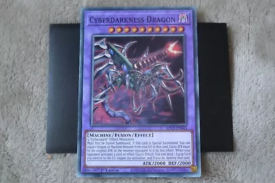 Yugioh! TCG CYBERDARKNESS DRAGON SDCS-EN043 1st Edition Common • £1.20