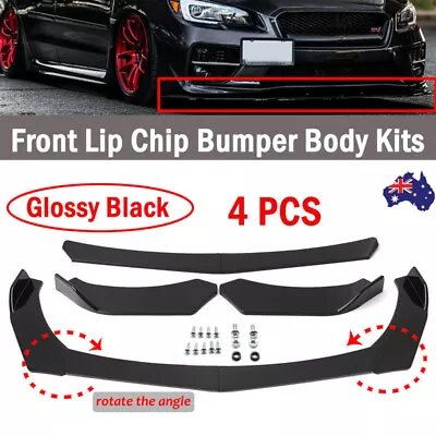 For Holden VE& VF Commodore Sporty Front Bumper Lip Splitter Spoiler Body Kit AU • $43.99