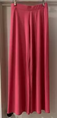 Zara Wide Leg Pink Flowy Dress Pants M • $20