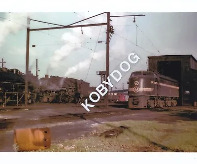 Virginian Railway Electric Loco #125 8x10 Color Photograph - Roanoke VA 1954 • $12.95