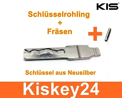 1x Spare Key With Grinding Imitate Milling For Audi VW Skoda Seat Haa • $30.40