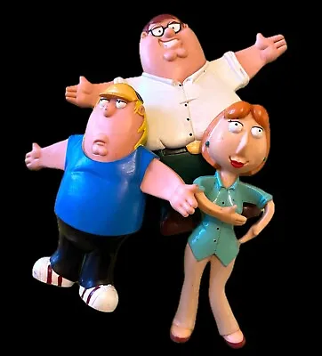COLLECTABLE ACTION FIGURES: FAMILY GUY BENDABLE/POSABLE - Peter Lois Chris • $27