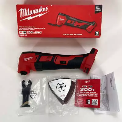 Open Box Milwaukee 2626-20 M18 Fuel 18V Cordless Multi-Tool • $79.99