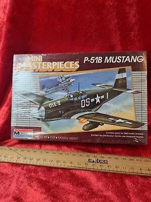 Vintage  Monogram  1/72 Mini Masterpieces  P 51b  Mustang • $19.95