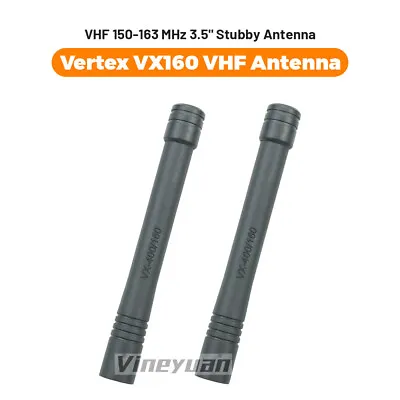 2PC VHF Stubby Antenna For Yaesu Vertex Standard VX160 VX400 VX300 VX800 FT-60R • $8.99