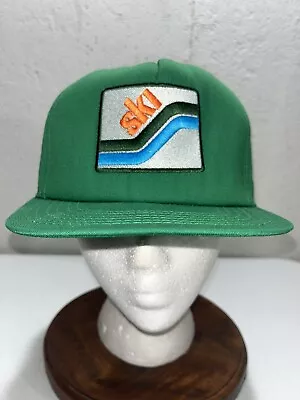 Vintage Ski Snapback Hat Made In USA • $20