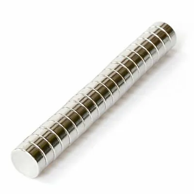 20Pcs 8x3mm Rare Earth Super Strong Disc Round Cylinder Mini Neodymium Magnet • $2.78