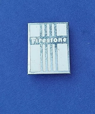 Vintage Firestone Tire Metal Emblem 1 1/2  Wide X 2 1/8  Tall  • $45