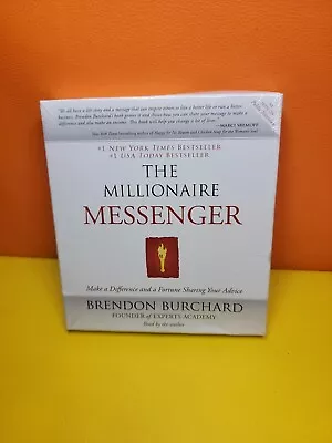 Millionaire Messenger Brendon Burchard 6 CDs Unabridged Founder Experts Academy • $14.95