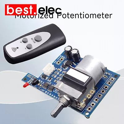 100K ALPS Remote Control Volume Motorized Potentiometer For Preamp Amplifier NAF • $21.84