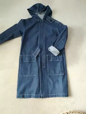 Ralph Lauren Polo Jeans Co.Size M Long Line Hooded Jacket Denim Unisex • $110