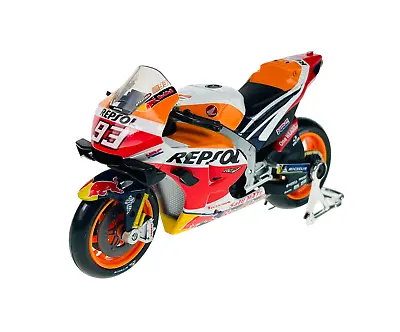 Maisto Repsol Honda Rc213v #93 Marc Marquez Motogp '21 1:18 Die Cast New In • $18.50