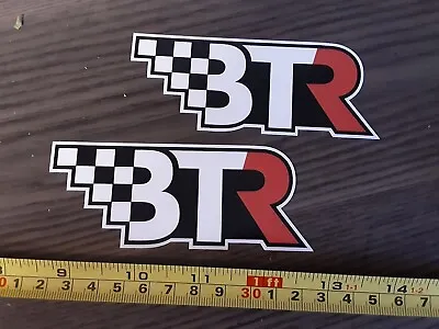 2 BTR Brian Tooley Racing Camshaft Decals Stickers Nascar NHRA Street LS • $8.95