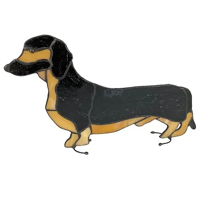 Dachshund Stained Glass Free Standing Weiner Dog • $75