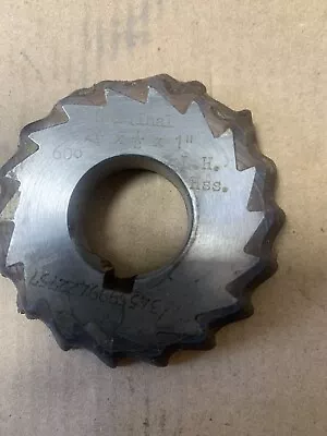 A Horizontal Milling Cutter 60 Degree 2 3/4”x 1/2  X 1  Bore L/H • £13.50