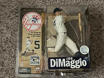 2007 McFarlane Cooperstown Collection Joe DiMaggio New York Yankees Series 4 NIB • $39