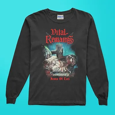 NWT 9959-Vital Remains Long T Shirt Size S-3XL. Other Size Call Me • $32.99