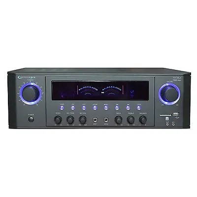 $86 • Buy Technical Pro 1000-Watt Professional Receiver With USB & SD Card Inputs In Black