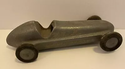 Vintage Wilbur Shaw Aluminum Roadster Indianapolis Motor Speedway Toy Race Car • $50
