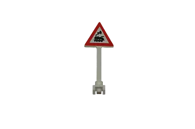 Lego® CITY Traffic Sign Road Street Crossing Road Level Crossing 1 • $9.85