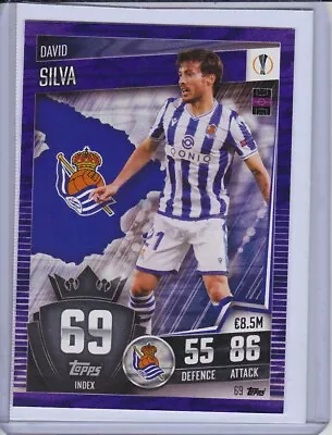 Match Attax 101 2021 Europa Champions League Purple Parallel Selection • £2.49