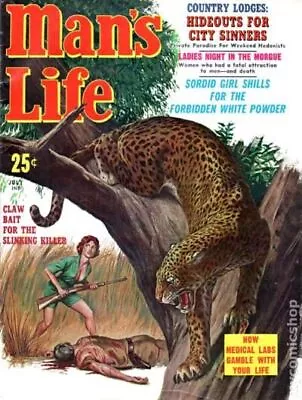 Man's Life 1st Series Vol. 5 #8 VG 1961 Stock Image Low Grade • $10.50