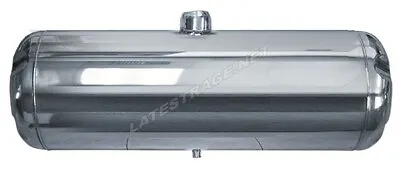 Fuel Tank 5 Gallon Stainless 8  Dia X 24  Length 1/4 NPT Fitting • $85