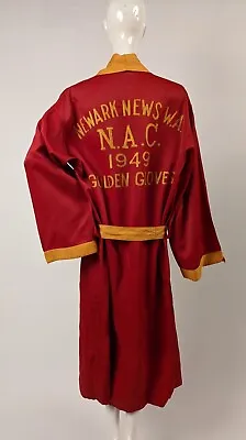 Vintage 1949 Nac Golden Gloves Two Tone Boxing Robe W Belt • $769.11