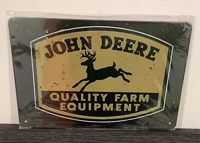 John Deere Tin Sign • $9.95