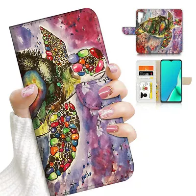 ( For Huawei P30 Pro ) Wallet Flip Case Cover PB23527 Turtle • $12.99