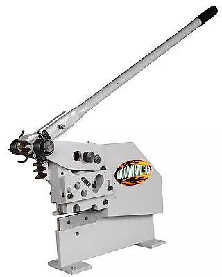 Woodward-Fab Manual Iron Worker WF1W Shear Angle Iron Rod Steel • $949.99